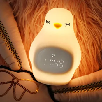 Penguin Alarm Clock Usb Charge Led Noctilucent Personality Sound Control Dawdler Snooze Student Timing Children Digital Clock
Penguin Alarm Clock Usb Charge Led Noctilucent Personality Sound Control Dawdler Snooze Student Timing Children Digital Clock