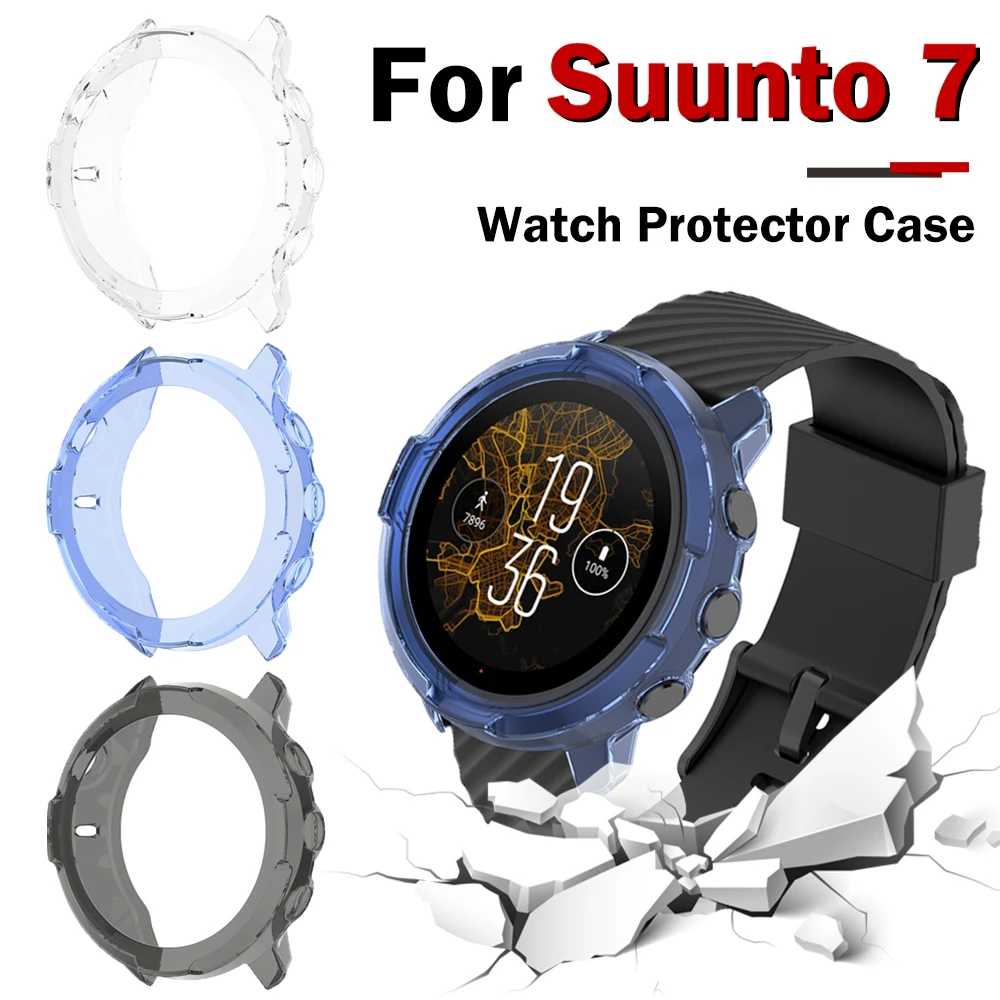 Защитный чехол для Suunto 7 GPS Спорт Высокое качество ТПУ чехол тонкий смарт часы Бампер корпус для Suunto7 Smartwatch
Защитный чехол для Suunto 7 GPS Спорт Высокое качество ТПУ чехол тонкий смарт часы Бампер корпус для Suunto7 Smartwatch