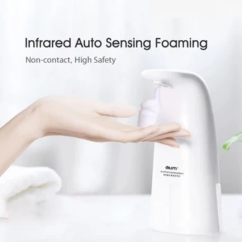 New Auto Soap Dispenser Non-contact Automatic Induction Foaming Washing Anti Bacteria Hands Washing Machine For Kids Family Home 
New Auto Soap Dispenser Non-contact Automatic Induction Foaming Washing Anti Bacteria Hands Washing Machine For Kids Family Home