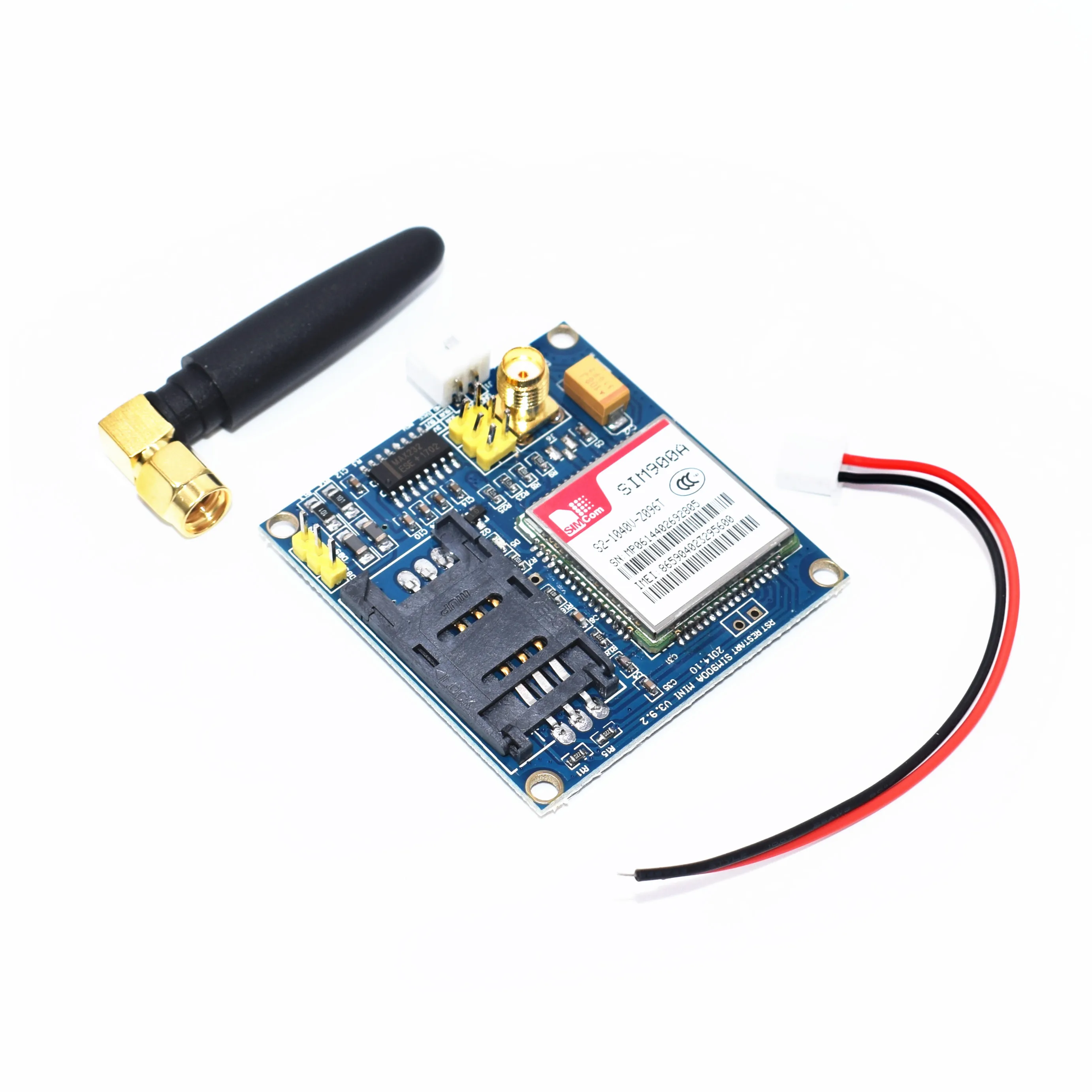 C83 Бесплатная доставка 1 шт./лот Новый SIM900A SIM900 MINI V4.0 беспроводной модуль передачи