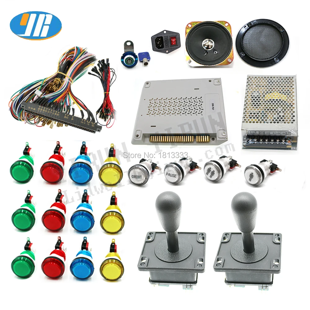 3D Game Retro Arcade Console DIY Kit DIY BOX 9H 2199 in 1 Game board with Happ style joystick led push button power supply
3D Game Retro Arcade Console DIY Kit DIY BOX 9H 2199 in 1 Game board with Happ style joystick led push button power supply