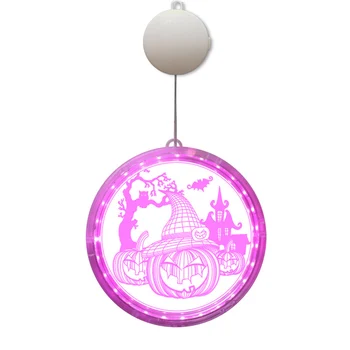 Halloween Hanging Lamp with Sucker Cup Window Light Decoration Light with Pumpkin Witch Hat Pattern for Outdoor Indoor TB
Halloween Hanging Lamp with Sucker Cup Window Light Decoration Light with Pumpkin Witch Hat Pattern for Outdoor Indoor TB