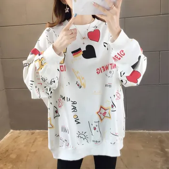 Fashion Women Hoodies Streetwear Japanese Harajuku Sweatshirt Female Autumn Tops Shirts Loose Outwear Hip Hop Hoodie Females
Fashion Women Hoodies Streetwear Japanese Harajuku Sweatshirt Female Autumn Tops Shirts Loose Outwear Hip Hop Hoodie Females