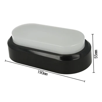 LEDLUX LP708NB Led ceiling light wall lights ceiling Oval rectangular black casing 8W 4000K IP54 condo external SKU
LEDLUX LP708NB Led ceiling light wall lights ceiling Oval rectangular black casing 8W 4000K IP54 condo external SKU