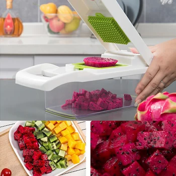 Multifunctional 7 In1 Vegetable Cutter Food Salad Fruit Peeler Cutter Slicer Chopper Kitchen Tool Potato Peeler Carrot Grater
Multifunctional 7 In1 Vegetable Cutter Food Salad Fruit Peeler Cutter Slicer Chopper Kitchen Tool Potato Peeler Carrot Grater