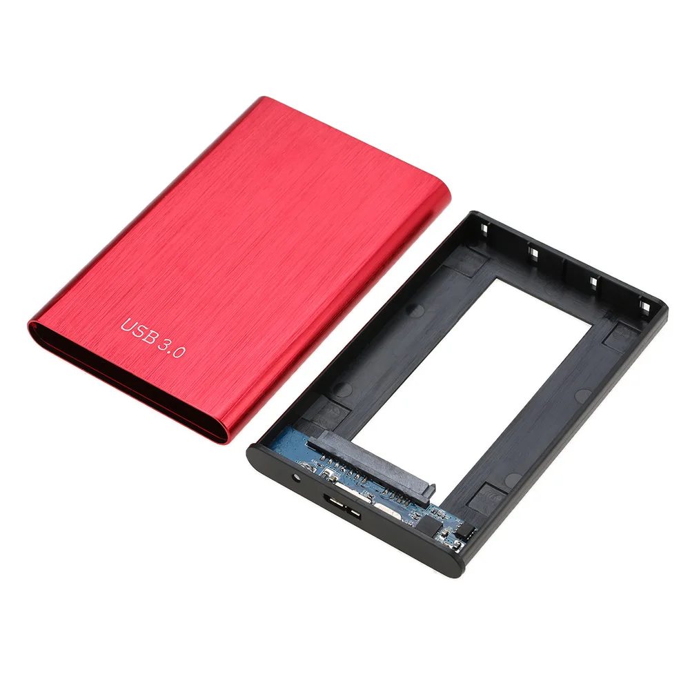 Aluminium Alloy 2.5-Inch USB3.0 Mobile Hard Disk Box Sata to USB3 0 Solid SSD Notebook Hard Drive Box
Aluminium Alloy 2.5-Inch USB3.0 Mobile Hard Disk Box Sata to USB3 0 Solid SSD Notebook Hard Drive Box