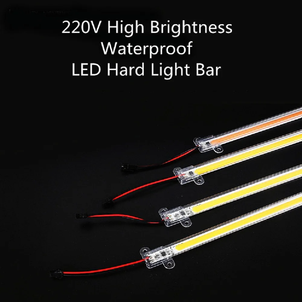 220V LED COB Light Bar Hard Rigid Strip 50cm Aluminum Profile With IC Hight Bright Lighting For Cabinet Lights Decoration
220V LED COB Light Bar Hard Rigid Strip 50cm Aluminum Profile With IC Hight Bright Lighting For Cabinet Lights Decoration
