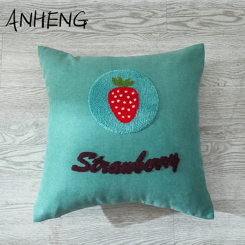 Nordic ins style Throw pillow Simple Fruit Three-dimensional embroidery cushion Sofa Car living room Light luxury
Nordic ins style Throw pillow Simple Fruit Three-dimensional embroidery cushion Sofa Car living room Light luxury