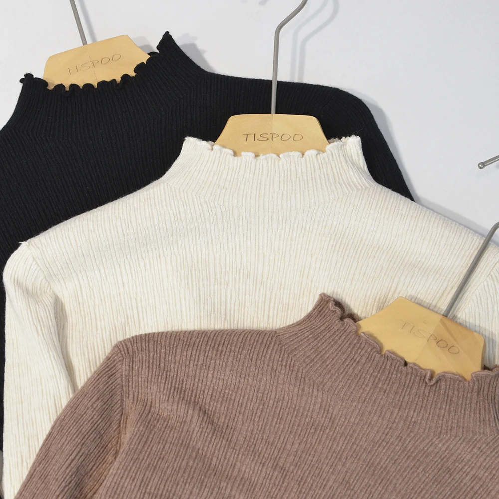 Korean Style One Size Sweater Women Pullover Casual Half Turtleneck Long Sleeve Knit Sweater Female Jumpers solid basic sweaters
Korean Style One Size Sweater Women Pullover Casual Half Turtleneck Long Sleeve Knit Sweater Female Jumpers solid basic sweaters