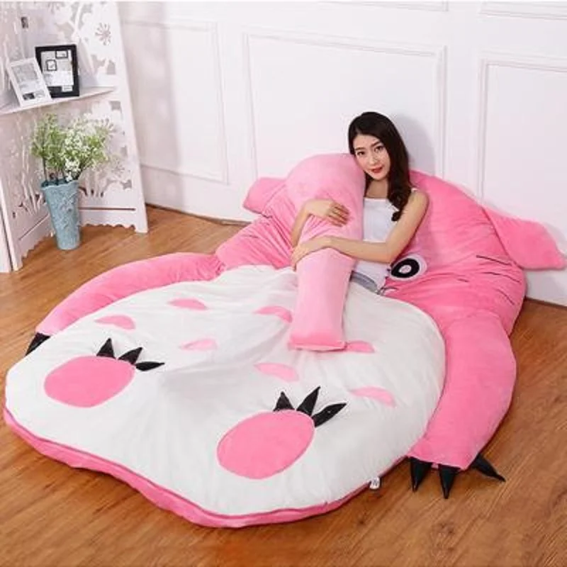 Розовый надувной матрас серии принцесса Тоторо ленивый диван и комфорт коврики с