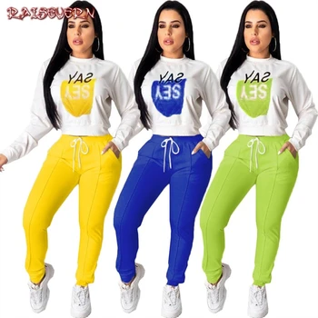 RAISEVERN Suits Autumn New Korean Fashion 2019 Winter Women's Casual Sweatshirts Pants Two-piece Clothing Set Lady Pullover Top
RAISEVERN Suits Autumn New Korean Fashion 2019 Winter Women's Casual Sweatshirts Pants Two-piece Clothing Set Lady Pullover Top