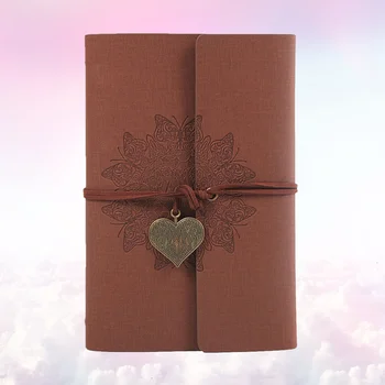 1 Pc A6 Retro Notebook Rope Winded Notebook Loose-Leaf Diary Travel Notebook for Teachers Students (Brown)
1 Pc A6 Retro Notebook Rope Winded Notebook Loose-Leaf Diary Travel Notebook for Teachers Students (Brown)