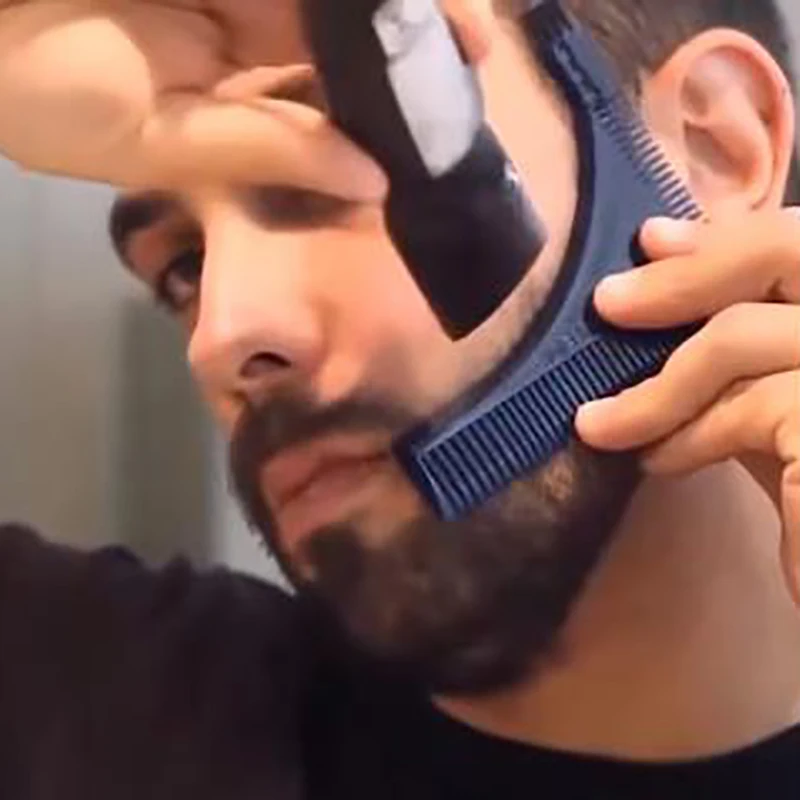 Beard Styling Comb Men's Portable Simple Practical Beard Styling Template Combing Forming Tools Beard Comb Shaving Comb
Beard Styling Comb Men's Portable Simple Practical Beard Styling Template Combing Forming Tools Beard Comb Shaving Comb