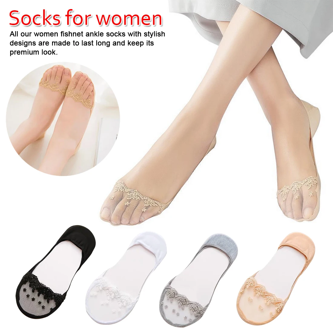 1 pair Womens Cotton Lace Antiskid Invisible Liner Socks Elastic Comfy Female Summer Spring Ankle Boat Low Cut Short Socks
1 pair Womens Cotton Lace Antiskid Invisible Liner Socks Elastic Comfy Female Summer Spring Ankle Boat Low Cut Short Socks