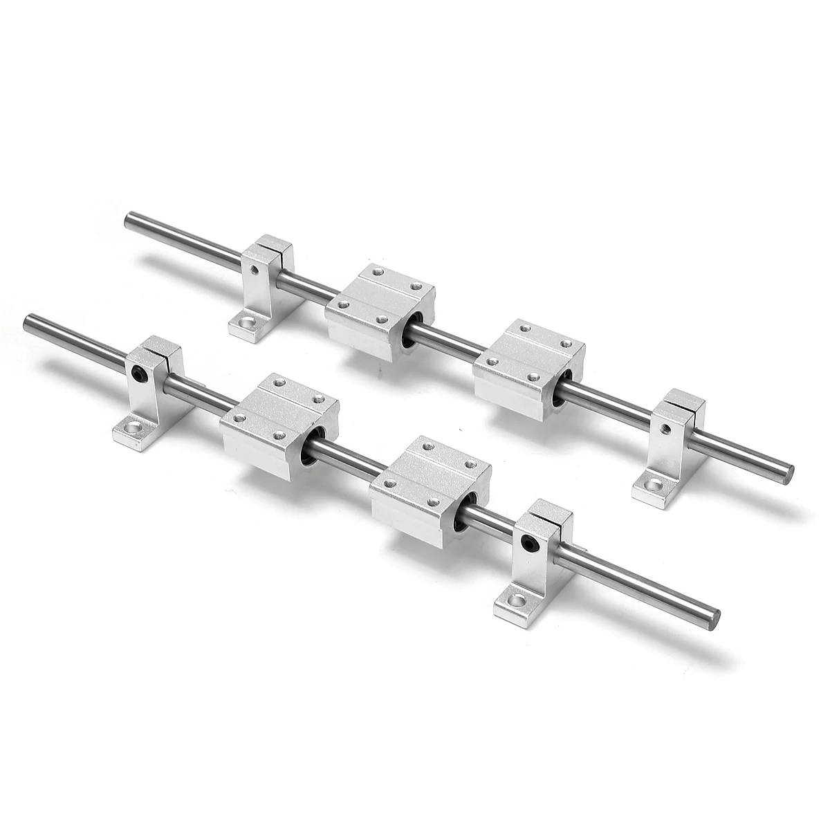 2 Set 300mm Linear Guide Rail Slide Shaft Rod With 4Pcs SCS8UU 8mm Bearing Support Block Slider CNC Router Parts
2 Set 300mm Linear Guide Rail Slide Shaft Rod With 4Pcs SCS8UU 8mm Bearing Support Block Slider CNC Router Parts