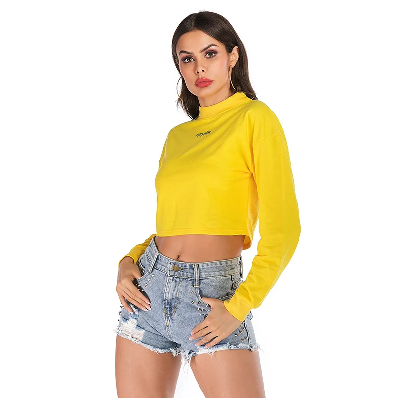 ou mei kuan Letter Embroidered Short Leisure Sweater nv qiu zhuang Loose Street Wild Tops
ou mei kuan Letter Embroidered Short Leisure Sweater nv qiu zhuang Loose Street Wild Tops