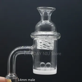 

Glass spinning Carb Cap Hat Caps for Thermal Quartz Banger Nails Terp pearls Enail Carb Cap for Smoking Glass Bong