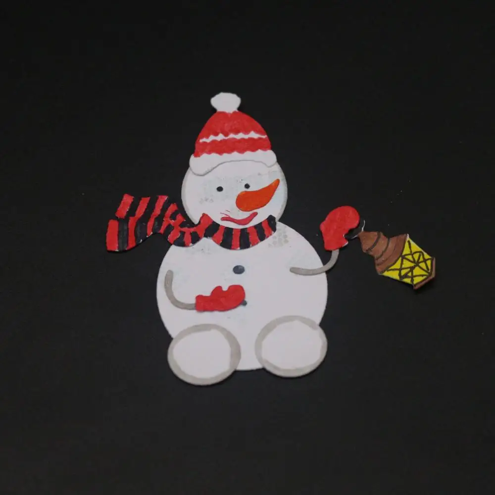 Cute snowman Metal Cutting Dies for Scrapbooking Photo Album Embossing DIY Paper Cards Making Decorative Stencil Craft
Cute snowman Metal Cutting Dies for Scrapbooking Photo Album Embossing DIY Paper Cards Making Decorative Stencil Craft