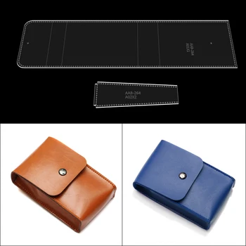 DIY Leather Bag Acrylic Pattern Tool Sewing Cutting Transparent Acrylic Template DIY Phone Storage Bag Stencil Mould Supplies
DIY Leather Bag Acrylic Pattern Tool Sewing Cutting Transparent Acrylic Template DIY Phone Storage Bag Stencil Mould Supplies