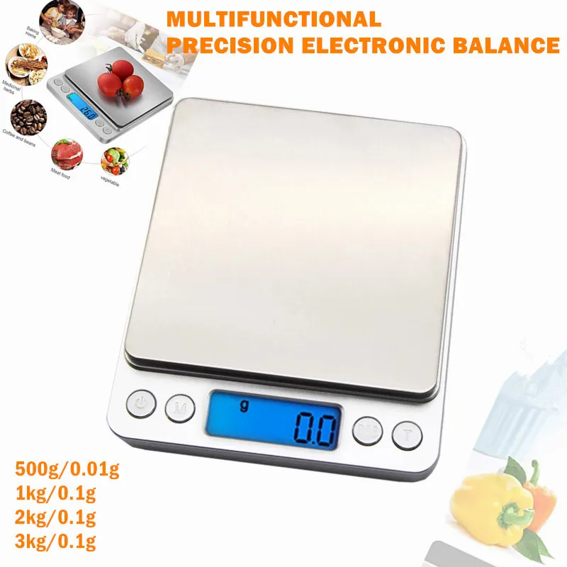 500g/0.01g 1kg/2kg/3kg/0.1g LCD Portable Mini Electronic Digital Scales Pocket Case Postal Kitchen Jewelry Weight Balance Scale
500g/0.01g 1kg/2kg/3kg/0.1g LCD Portable Mini Electronic Digital Scales Pocket Case Postal Kitchen Jewelry Weight Balance Scale