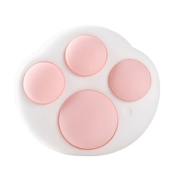 Cat Paw Silicone LED Night Light USB Rechargeable Dimmable Lamp 7 Color Changing
Cat Paw Silicone LED Night Light USB Rechargeable Dimmable Lamp 7 Color Changing