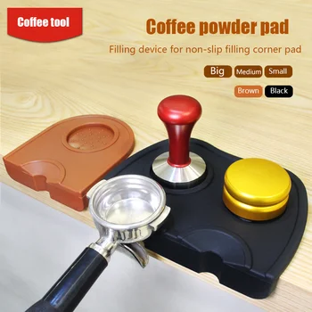 Silicone Fluted Coffee Mat Non-Slip Espresso Tampering Mat Tamper Holder Tamper Mat Dropped Edge Corner Tamp Mat Pad Tool
Silicone Fluted Coffee Mat Non-Slip Espresso Tampering Mat Tamper Holder Tamper Mat Dropped Edge Corner Tamp Mat Pad Tool