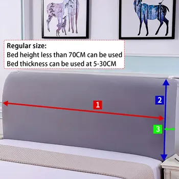 New Nordic Modern Elastic All-inclusive Bed Head Cover Solid Color Bed Head Back Protection Dust Cover Plain Soft Headboard Cove
New Nordic Modern Elastic All-inclusive Bed Head Cover Solid Color Bed Head Back Protection Dust Cover Plain Soft Headboard Cove