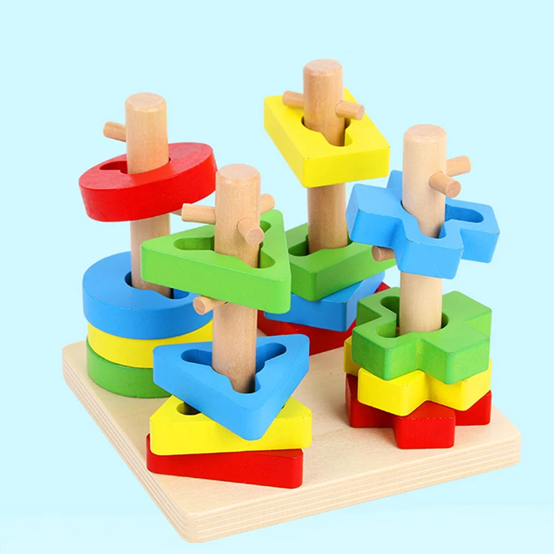 

Wooden Math Toys Puzzle Baby Kids Learning Toy Preschool Early Childhood Education Montessori Game For Toddlers Children