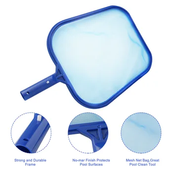 Economical Swimming Pool Leaf Skimmer Rake Net Hot Tub Spa Cleaning Leaves Mesh Tools Pond ds99
Economical Swimming Pool Leaf Skimmer Rake Net Hot Tub Spa Cleaning Leaves Mesh Tools Pond ds99