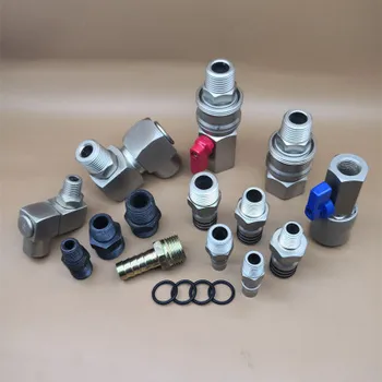Pneumatic components of fast joint of gale gun Universal rotating valve type three-layer sealing ring with large flow
Pneumatic components of fast joint of gale gun Universal rotating valve type three-layer sealing ring with large flow