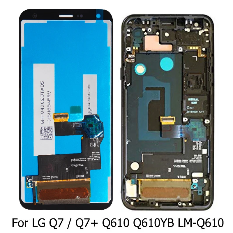 100% tested For LG Q7 Plus Q610 LCD Display Screen Touch Digitizer Assembly With Frame Original For LG Q7 Q7plus LCD Screen
100% tested For LG Q7 Plus Q610 LCD Display Screen Touch Digitizer Assembly With Frame Original For LG Q7 Q7plus LCD Screen