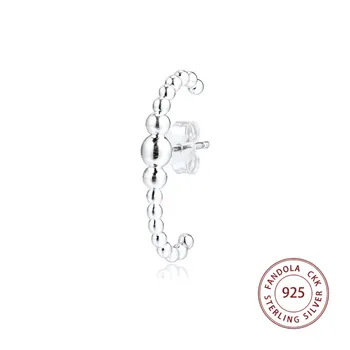 100% 925 Sterling Silver Earring Row of Beads Single Stud Earrings for Women Fashion Jewelry pendientes brincos Free Shipping
100% 925 Sterling Silver Earring Row of Beads Single Stud Earrings for Women Fashion Jewelry pendientes brincos Free Shipping