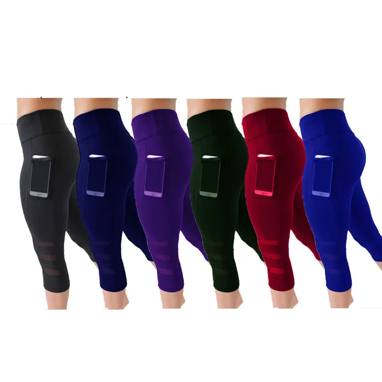Hot Selling Mobile Phone with Pockets Mesh Panel High-waisted Stretch Multi-Color Leggings Yoga Pants 
Hot Selling Mobile Phone with Pockets Mesh Panel High-waisted Stretch Multi-Color Leggings Yoga Pants