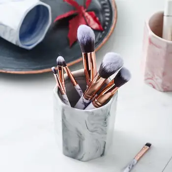 Ceramic Cosmetic Make-up Brush Storage Box Jar Pen Holder Desktop Organizer Storage Box
Ceramic Cosmetic Make-up Brush Storage Box Jar Pen Holder Desktop Organizer Storage Box