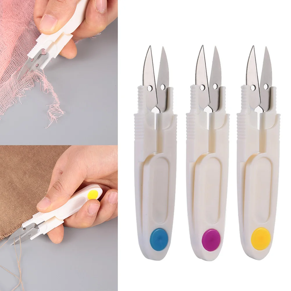 1PC Random Sewing Scissor Trimmer Cross-stitch Clipper Snip Thread Cutter With Cover Sewing Scissors Line Cutter Trimmer Tool
1PC Random Sewing Scissor Trimmer Cross-stitch Clipper Snip Thread Cutter With Cover Sewing Scissors Line Cutter Trimmer Tool