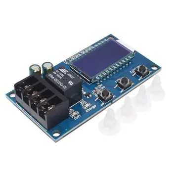 Lithium Battery Charge Controller Protection Board Auto Charging/Cycle Charge/Limited Time Charge Switch Relay LCD Display 6-60V
Lithium Battery Charge Controller Protection Board Auto Charging/Cycle Charge/Limited Time Charge Switch Relay LCD Display 6-60V