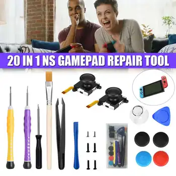20pcs/Set Gamepad ThumbSticks for Nintend Switch NS Joy Con Joystic Sensor Module Repair Tool for JoyCon Replacement Repair Part
20pcs/Set Gamepad ThumbSticks for Nintend Switch NS Joy Con Joystic Sensor Module Repair Tool for JoyCon Replacement Repair Part