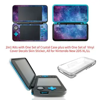 2in1 Kits 0003 with One Set of Skin Sticker + One Set of Transparent Crystal Case , for Nintendo New 2DS XL/LL
2in1 Kits 0003 with One Set of Skin Sticker + One Set of Transparent Crystal Case , for Nintendo New 2DS XL/LL