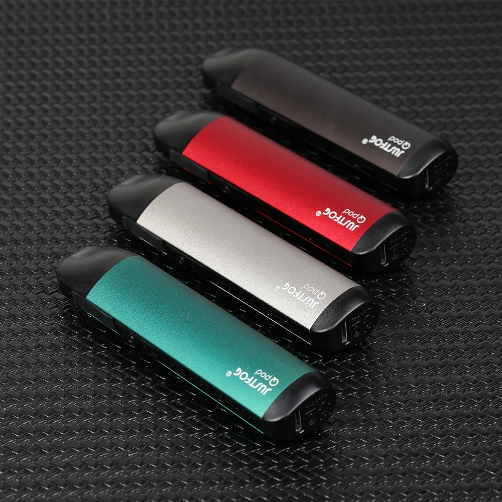 Новый оригинальный JUSTFOG QPOD комплект 900 мАч батарея электронная сигарета Vape с 1 9 мл