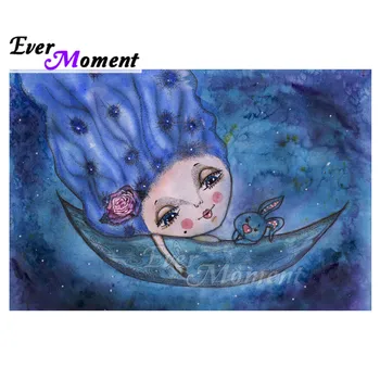 Ever Moment Diamond Painting Cross Stitch Fairy Rabbit Boat Full Square Mosaic Rhinestone 5D DIY Diamond Embroidery S2F2346
Ever Moment Diamond Painting Cross Stitch Fairy Rabbit Boat Full Square Mosaic Rhinestone 5D DIY Diamond Embroidery S2F2346