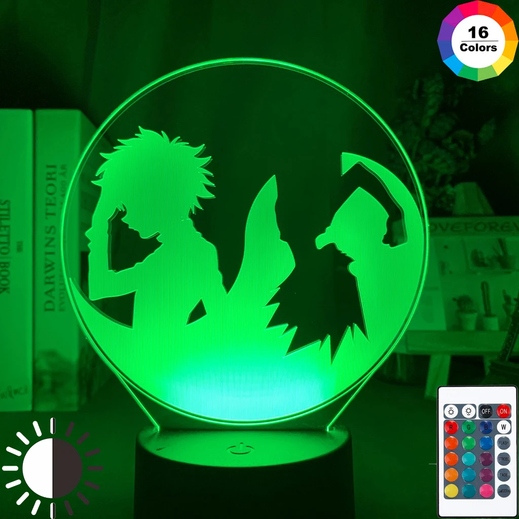 Led Night Light Anime Hunter X Hunter Gon Freecss and Killua Zoldyck Illusion Nightlight for Child Bedroom Decor Desk Lamp Gift
Led Night Light Anime Hunter X Hunter Gon Freecss and Killua Zoldyck Illusion Nightlight for Child Bedroom Decor Desk Lamp Gift