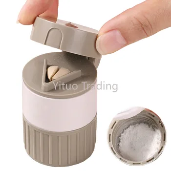 Multi-function pill cutting grinder child broken medicine dispensing device grinding powder medicine small pill box
Multi-function pill cutting grinder child broken medicine dispensing device grinding powder medicine small pill box