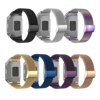 50pcs Smartwatch Watchband Replacement Watch Strap For Fitbit Ionic Metal Wristband Stainless Steel Metal Mesh Wrist Bracelet 
50pcs Smartwatch Watchband Replacement Watch Strap For Fitbit Ionic Metal Wristband Stainless Steel Metal Mesh Wrist Bracelet