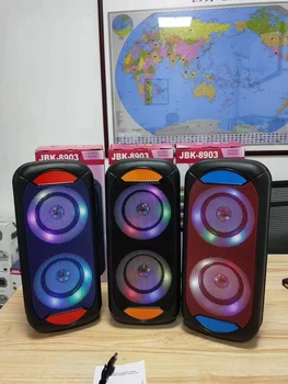 JBK 8903 Bluetooth Speaker Portable Big Power Wireless Stereo Subwoofer Heavy Bass Speaker Sound Box Support FM Radio TF AUX USB
JBK 8903 Bluetooth Speaker Portable Big Power Wireless Stereo Subwoofer Heavy Bass Speaker Sound Box Support FM Radio TF AUX USB