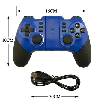 Wireless Bluetooth Controller Gamepad Joystick 2.4G For PS3 Game console For Android For iOS Cellphone For Windows PC Laptop
Wireless Bluetooth Controller Gamepad Joystick 2.4G For PS3 Game console For Android For iOS Cellphone For Windows PC Laptop