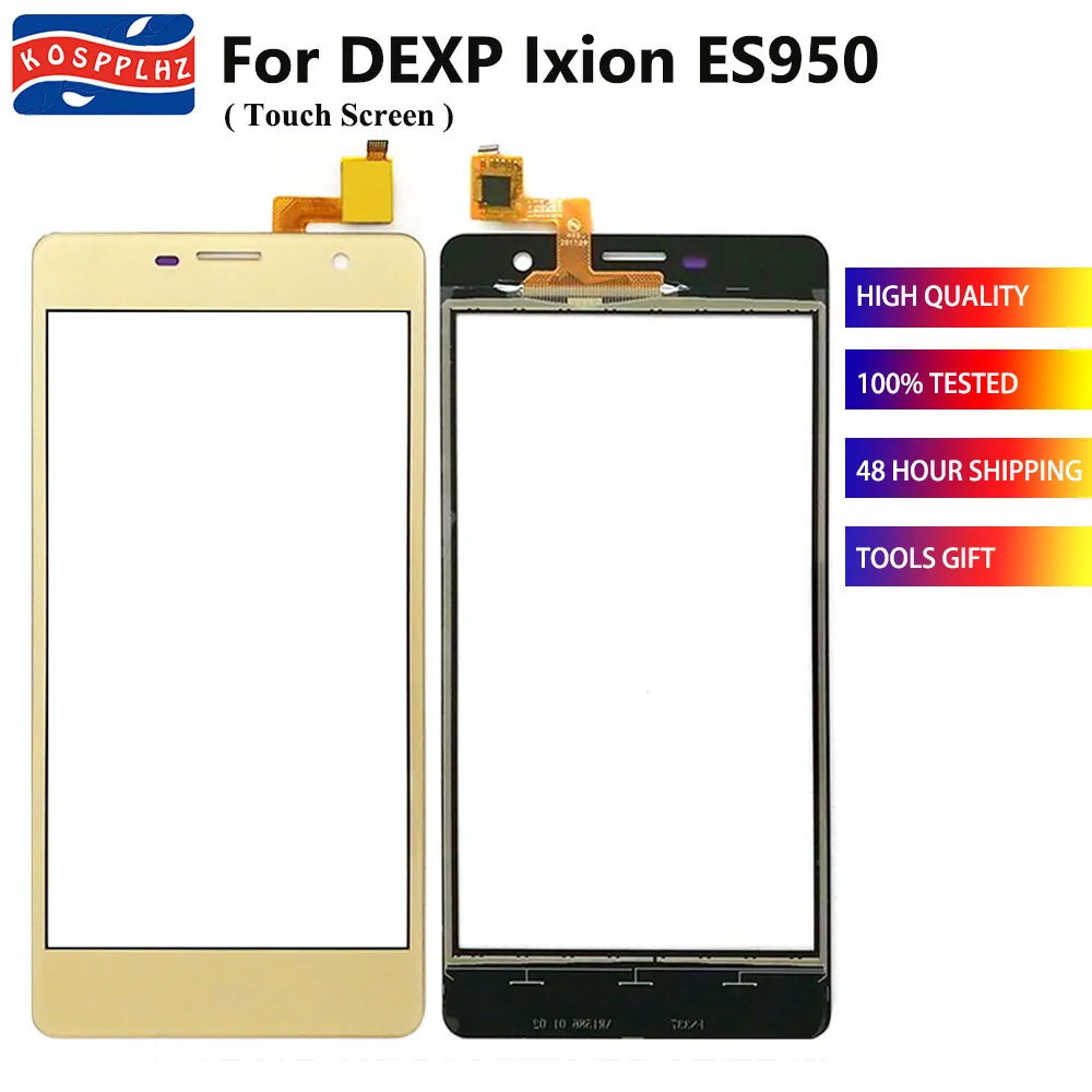 KOSPPLHZ New Touch Panel For DEXP Ixion ES950 Screen Digitizer Sensor Front Glass Lens 5.0" es 950 Repair Parts | Мобильные