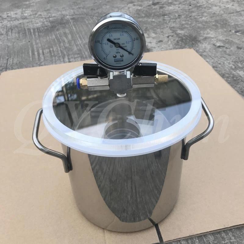 Вакуумная камера из нержавеющей стали 5 л, 10 л, 20 л, вакуумный ...