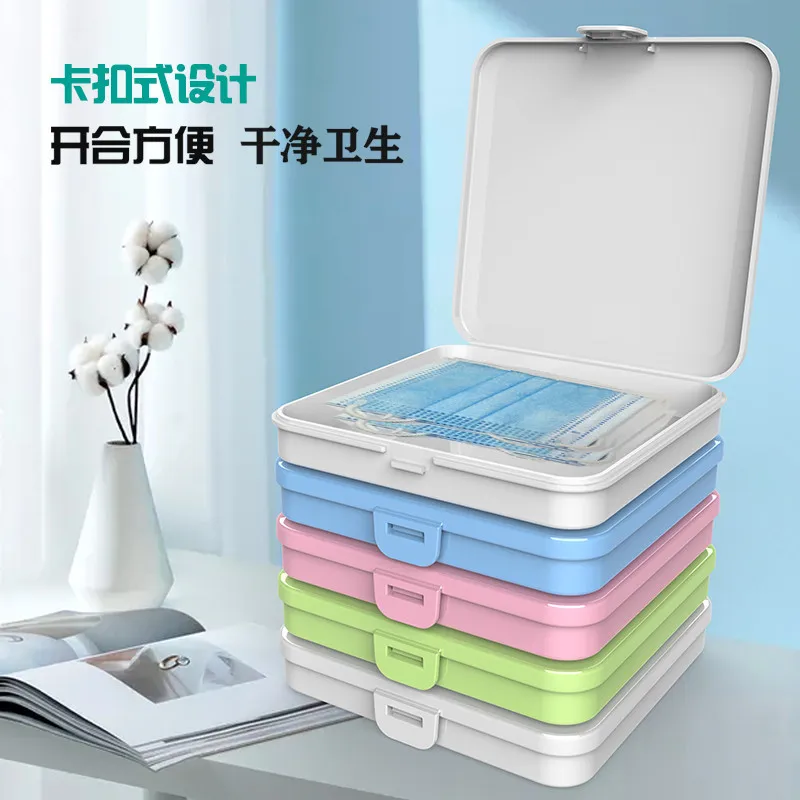 New Disposable Mask Storage Box Medicine Box Plastic Pp Mask holder student Dustproof Mask Case Safe Pollution-Free
New Disposable Mask Storage Box Medicine Box Plastic Pp Mask holder student Dustproof Mask Case Safe Pollution-Free