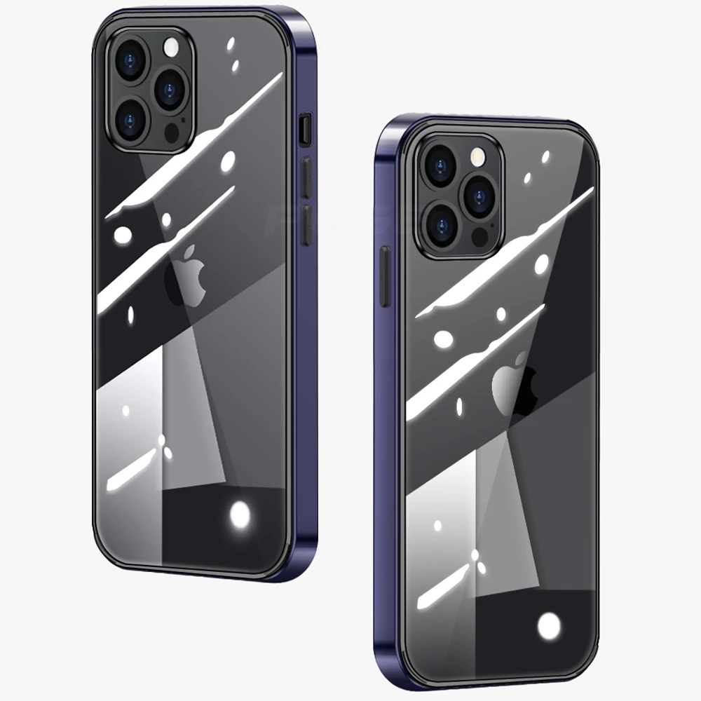Luxury Square Frame Plating Clear Shockproof Case For iPhone 12 mini Pro Max Lens Screen protection Cases For 12 Pro Back Cover
Luxury Square Frame Plating Clear Shockproof Case For iPhone 12 mini Pro Max Lens Screen protection Cases For 12 Pro Back Cover