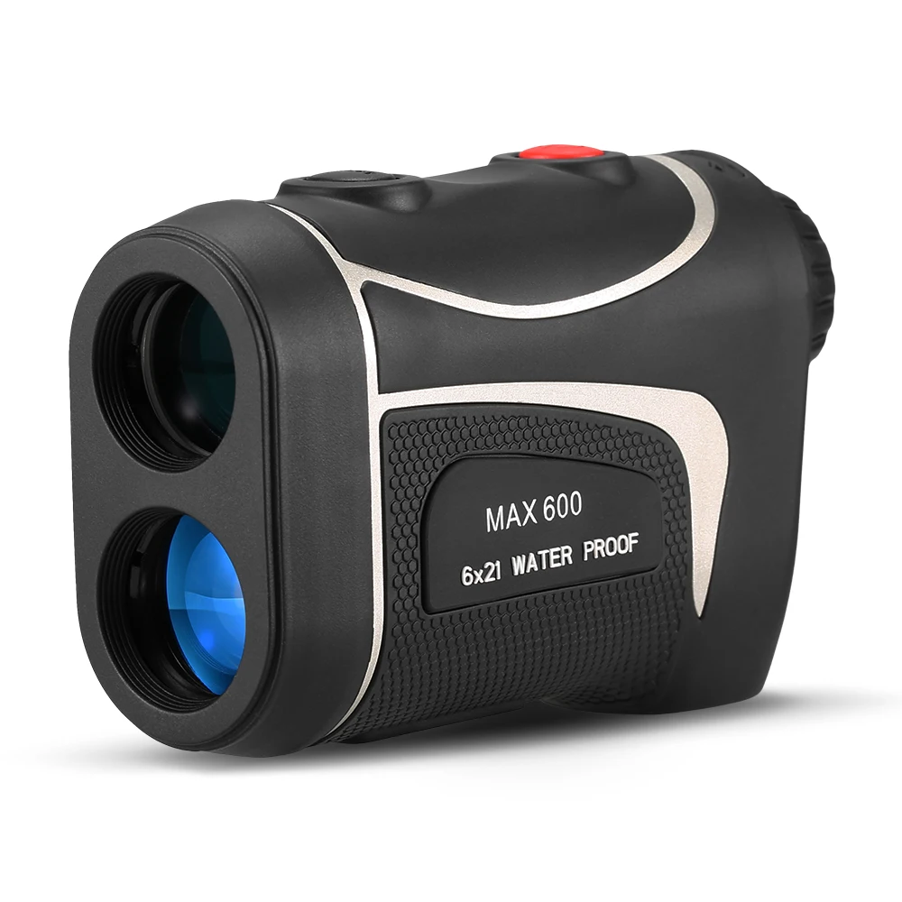 

600M Golf Laser Rangefinder Precision 6X Magnification Distance Meter Angle Height Range Finder for Golf Hunting Horse Racing